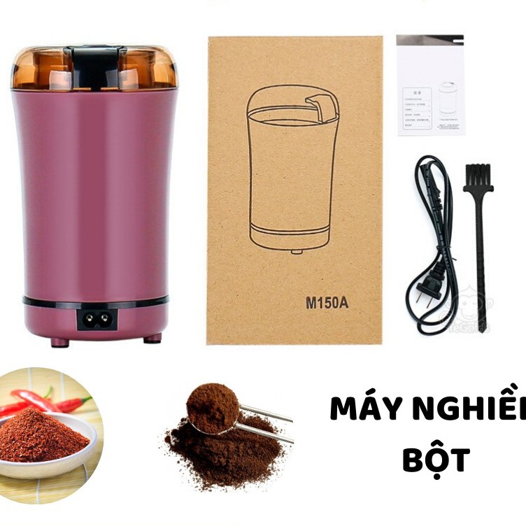 Máy Xay Bột, Máy Nghiền Bột Đa Chức Năng FNEPOWIERAS - Máy Xay Mini  Xay Ngũ Cốc, Gia Vị, Dược Liệu, Hạt Cà Phê