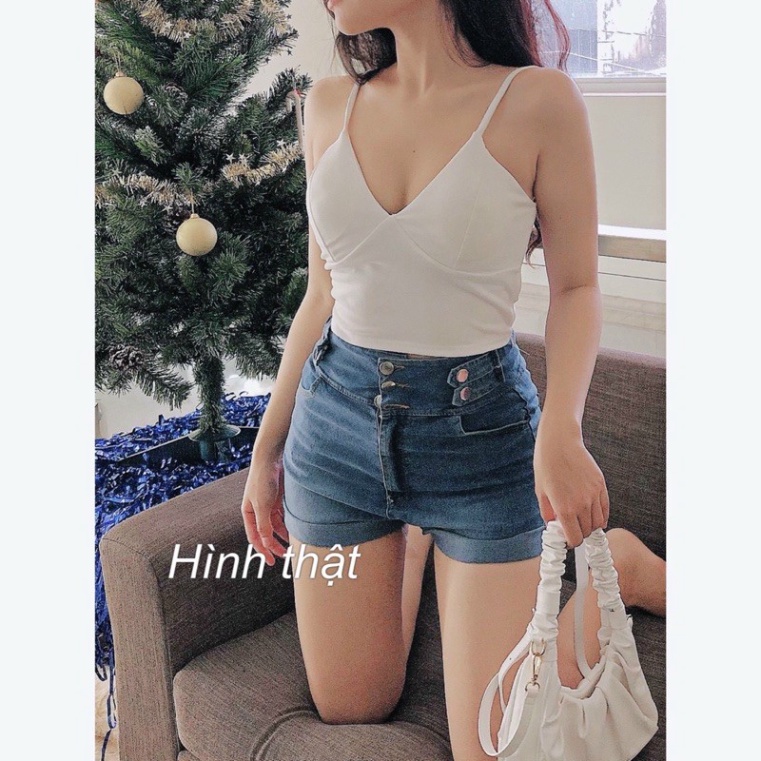 Áo bra có mút ngực vải cát hàn - z8Uz33