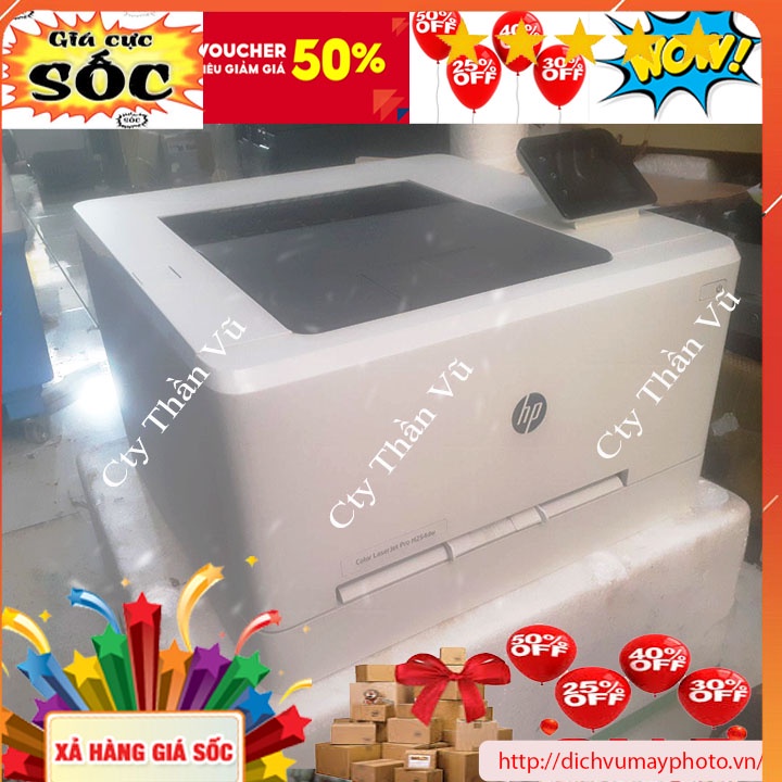 Máy in cũ laser màu HP 254DW in 2 mặt tự động in wifi hàng bền đẹp