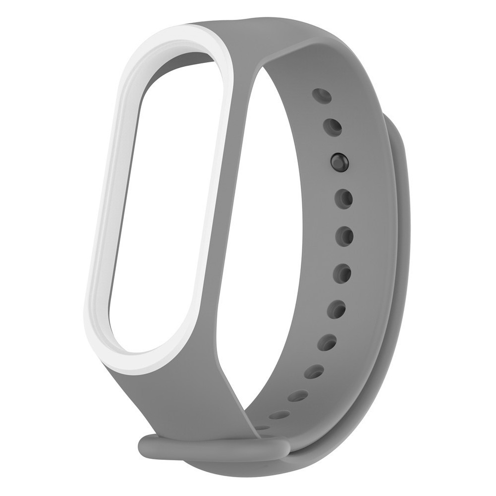 Dual Color Silicone Replacement Wristband Watch Band Strap For MiBand 4 Mi Band 4 MiBand 3 Xiaomi 4/3 Smart Bracelet