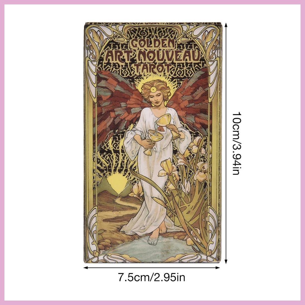 Bộ Bài tarot 78 Lá Màu Vàng