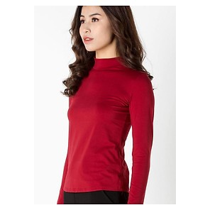 Áo thun giữ nhiệt trơn nữ Viloft lót nỉ  WVL88  dài tay