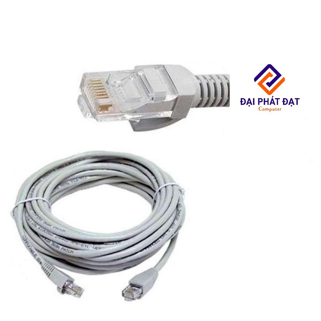 Dây Mạng Bấm Sẵn Cat5e độ dài 20M - 50M