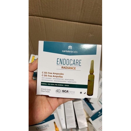 Helio Care Endocare Radiance - Tinh chất dưỡng sáng, cấp ẩm oil free