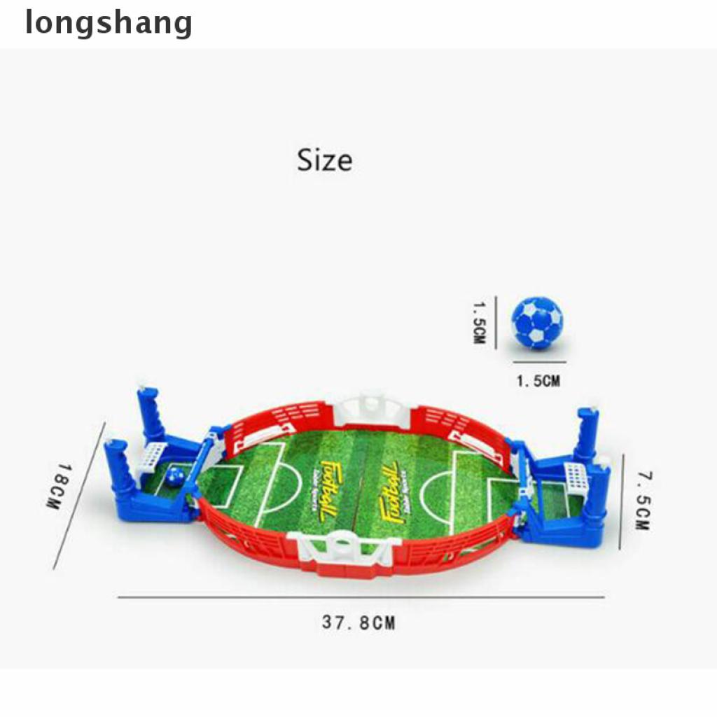 【long】 Mini Table Top Football Shoot Game Set Desktop Soccer Indoor Game Kids Toy Gifts .