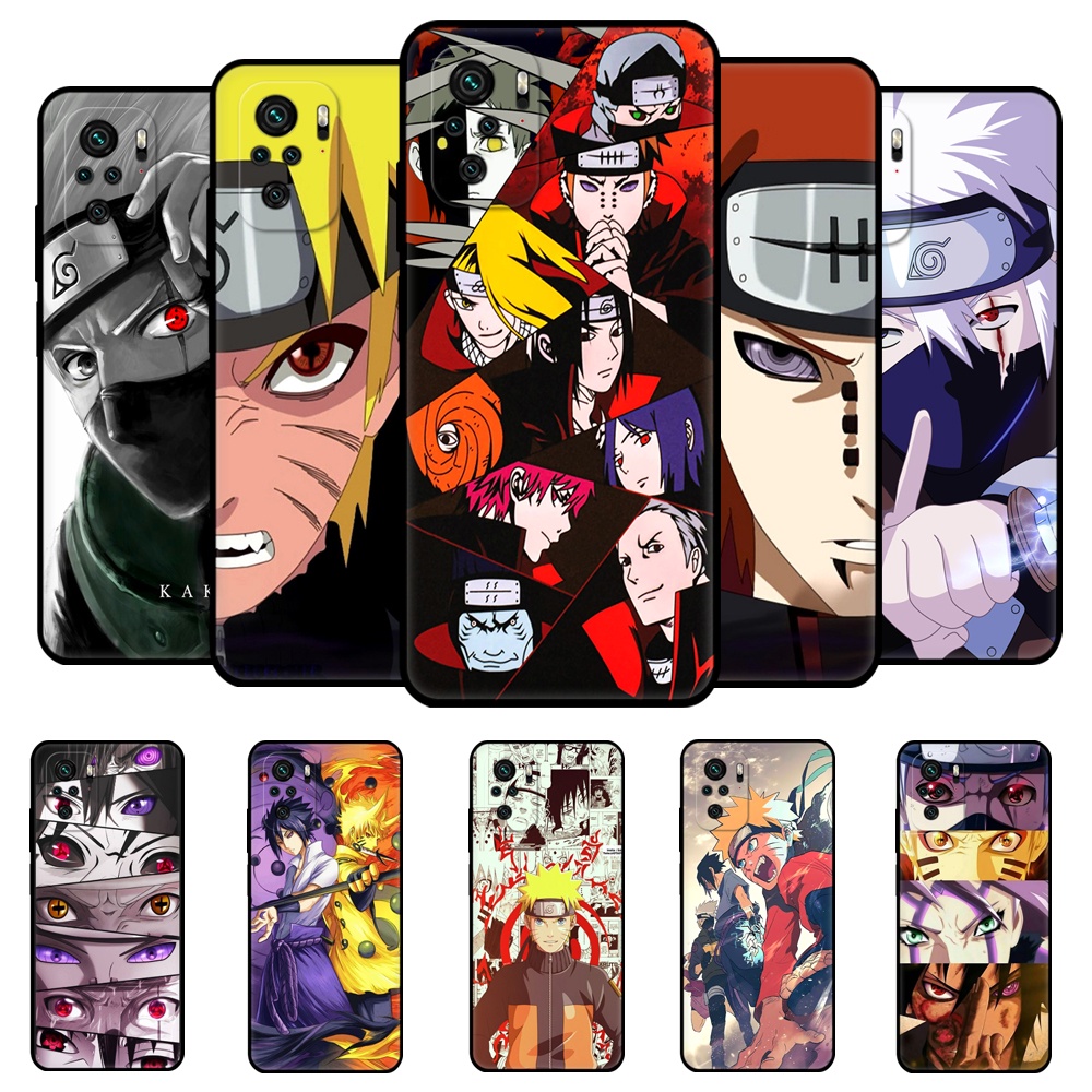 Ốp Điện Thoại Tpu Silicon Mềm Hình Naruto Cho Xiaomi Redmi Note 10 Pro 5G 4G 10S Redmi 10 2022 10C