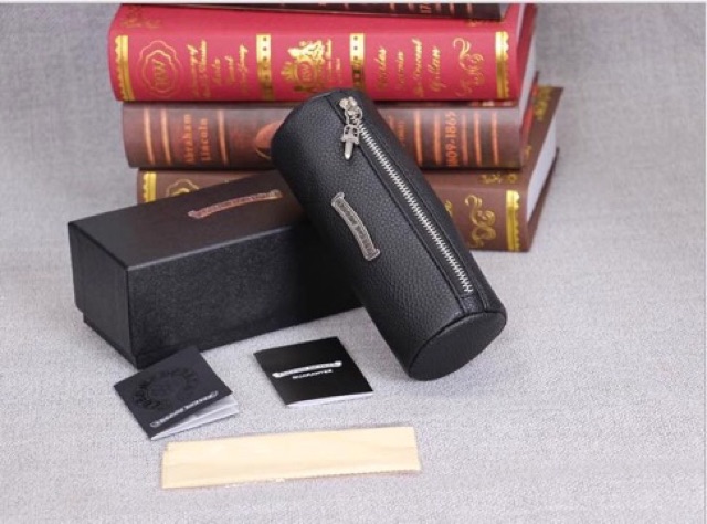 Hộp kính Chromehearts, bao da chromehearts siêu cấp 6 món