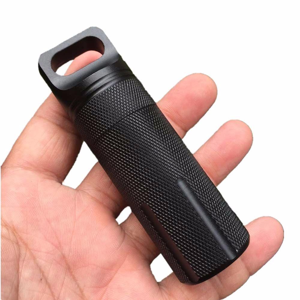 Hộp Đựng Thuốc Khô EDC Có Móc Khóa Tiện Lợi