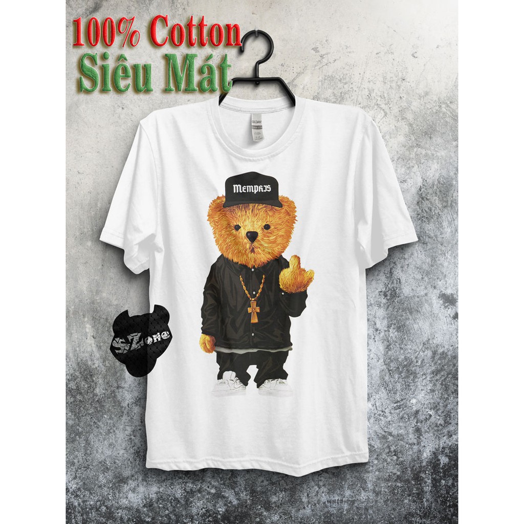 Áo Phông Cotton 100% In Hình 3D Cao Cấp SZone PM60