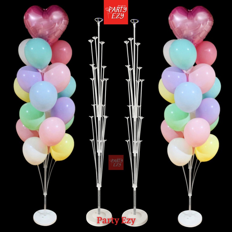 TRỤ NHỰA CẮM BONG BÓNG TRANG TRÍ 70CM, 1M, 1,6M