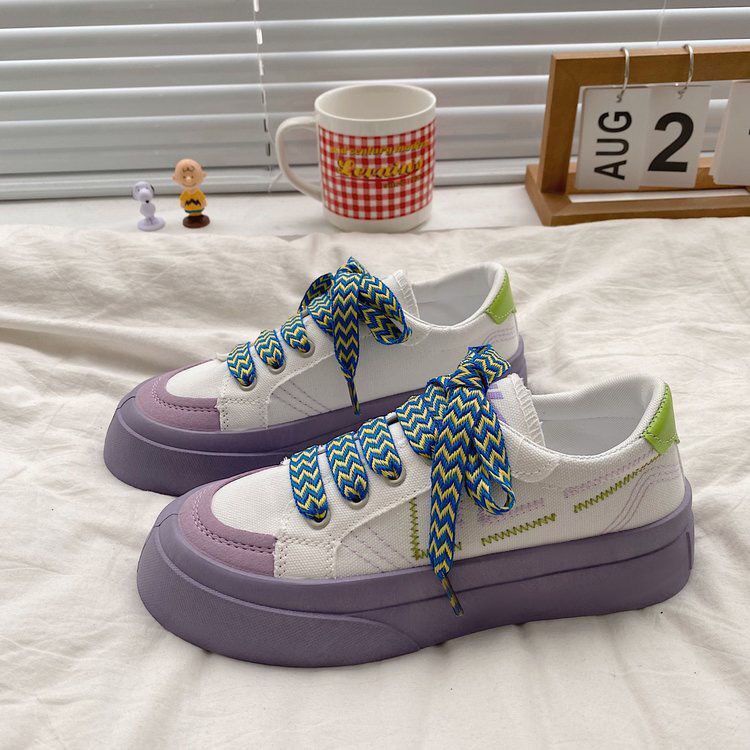 Giày Thể Thao Canvas Thoải Mái Thời Trang Mùa Hè Cho Nữ