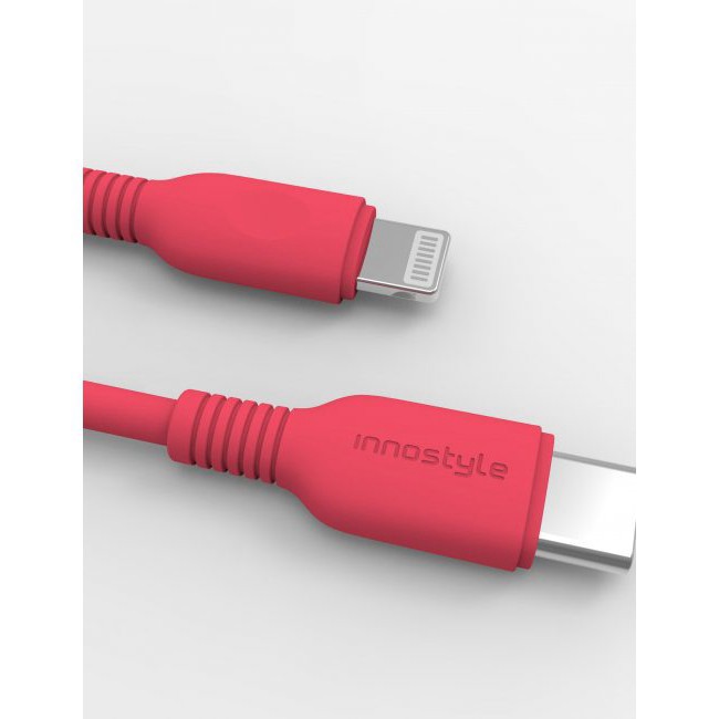 Cáp sạc nhanh Innostyle Jazzy USB-C to Lightning MFI 1.2m