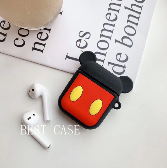 Vỏ Đựng Bảo Vệ Hộp Sạc Tai Nghe Airpods 2 Hình Hoạt Họa 3d