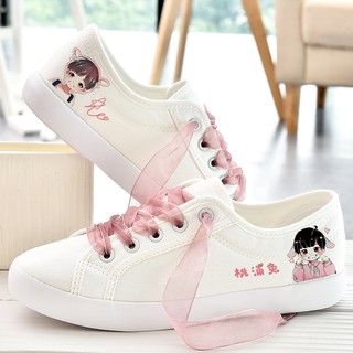 Giày in hình chibi Trần Lập Nông (Nine Percent) [hàng order]