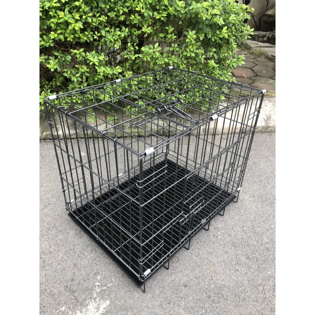 Lồng chó sắt sơn tĩnh điện gấp gọn A313