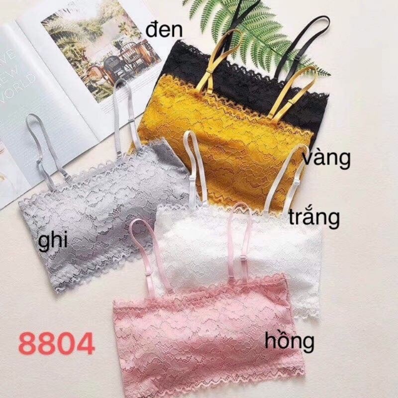 THANH LÝ Áo bra ren ống 2 dây cực xinh 8804