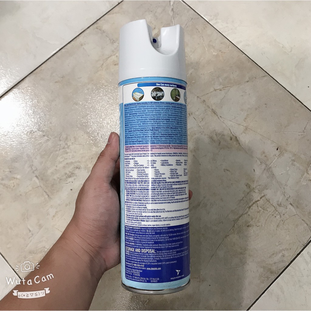 Xịt Phòng Diệt Khuẩn Professional Lysol 538g 19 OZ. Hàng Mỹ Nhập Khẩu