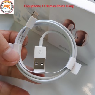 Cáp Sạc IP XS MAX Chính Hãng E75, Usb - Lightning, Hàng Bóc Máy, Zin 100%, Sạc Nhanh, Độ Bền Cao, Dài 1.2M