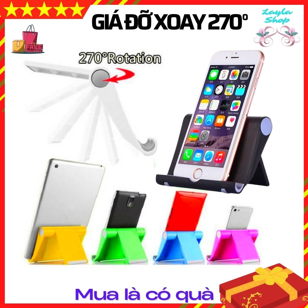 Giá đỡ điện thoại, máy tính bảng, iphone, ipad đa năng, chắc chắn, xoay 270 độ tiện dụng