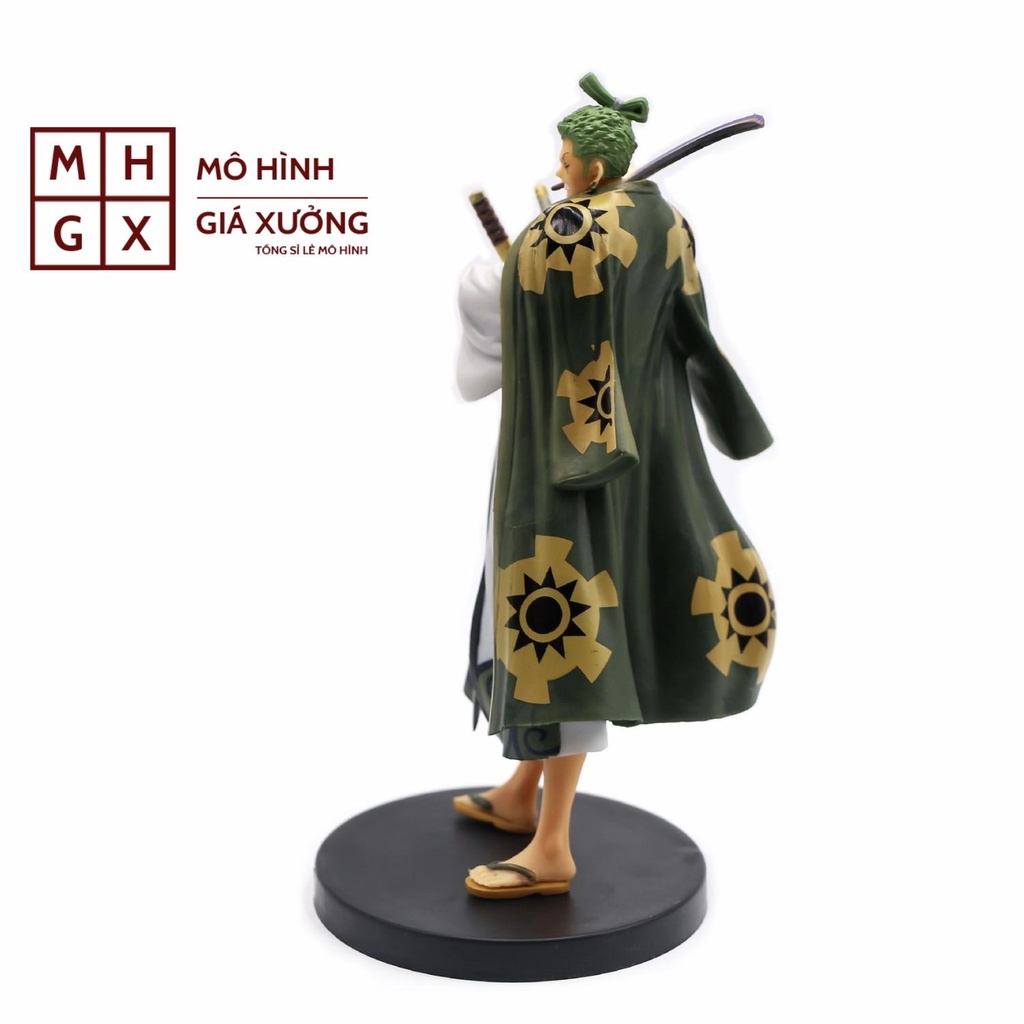 Mô hình One Piece Zoro ở wano quốc cao 17cm , figure one piece roronoa zoro , mô hình giá xưởng