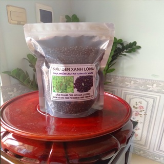 đậu đen xanh lòng[ loại hạt nhỏ nhà trồng]1 bịt 1kg