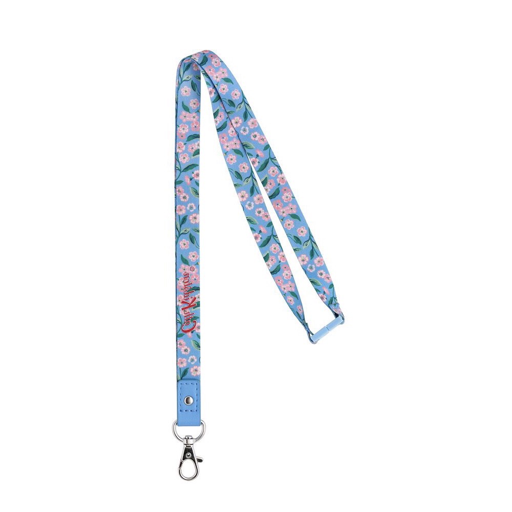 Cath Kidston - Dây đeo thẻ Lanyard Forget Me Not - 1010466 -  Mid Blue