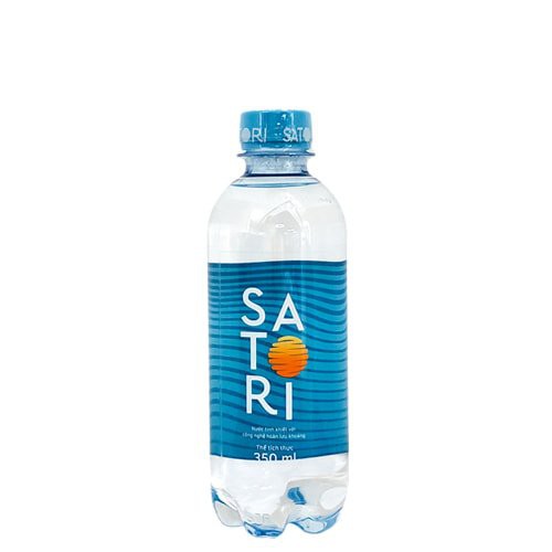Thùng 24 chai nước tinh khiết Satori 350ml