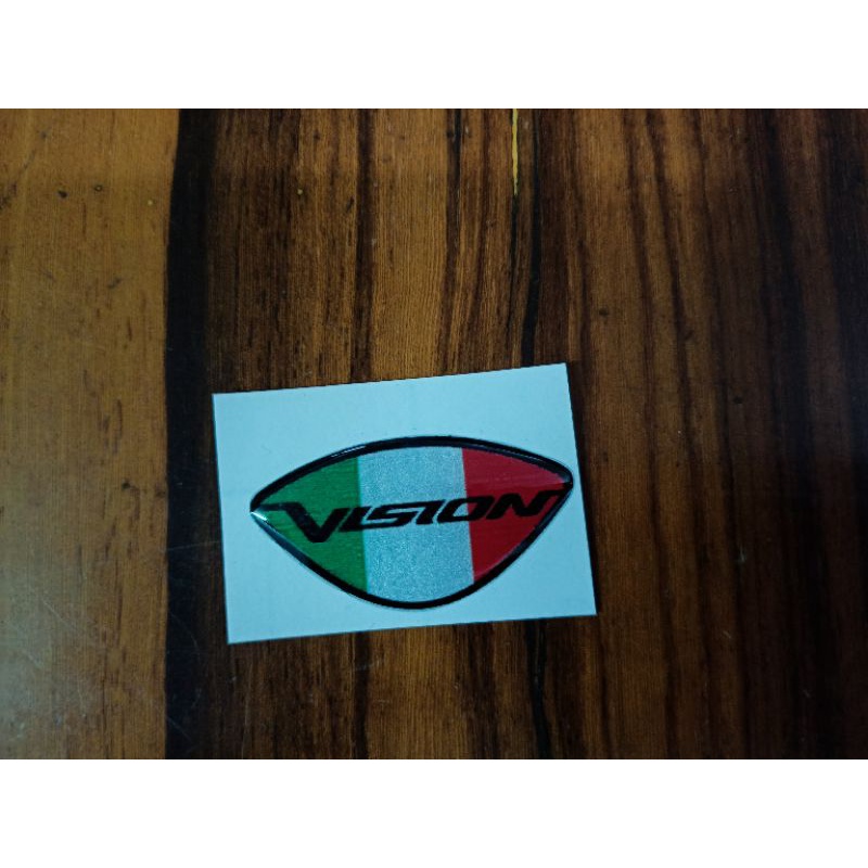 Tem nổi dán mặt nạ Vision cờ ý