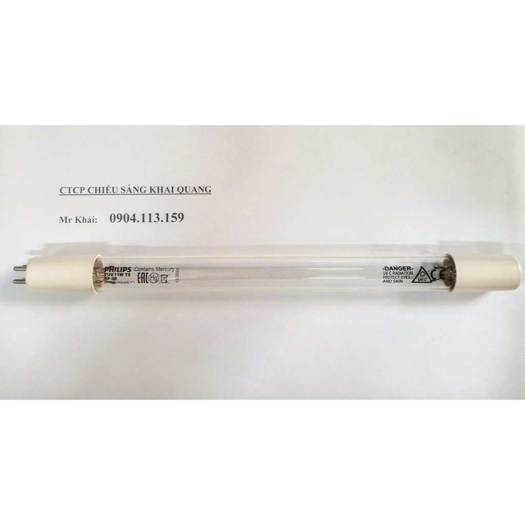 Bóng đèn UV Philips TUV 11W T5 4P-SE