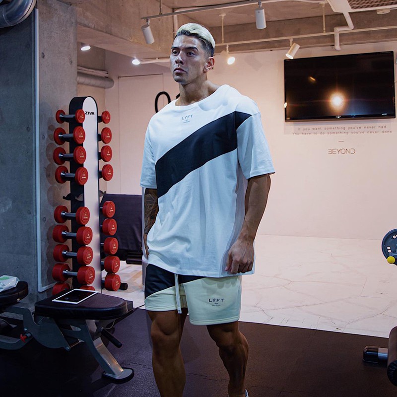 Áo Thun Cotton Tay Ngắn Họa Tiết Kẻ Sọc Thoải Mái Size M-3XL Cho Nam