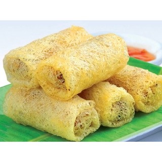 Bánh tráng rế cuốn chả giò