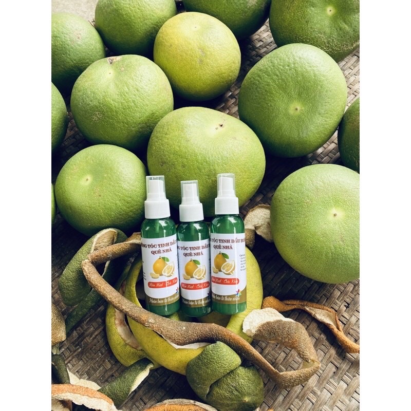 XỊT TÓC TINH DẦU BƯỞI QUÊ NHÀ