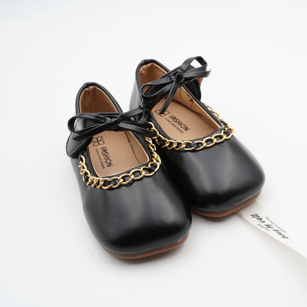 Giày công chúa nơ nhỏ xinh xắn cho bé gái size [22~31]