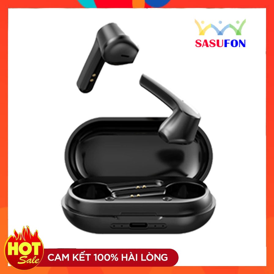 Tai Nghe Nhét Tai HX-LB20 Vỏ Hộp Sạc LAMZIEN Không Dây Bluetooth 5.0 Nhiều Màu Tùy Chọn