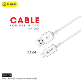 Cáp Micro-USB TITAN CM09
