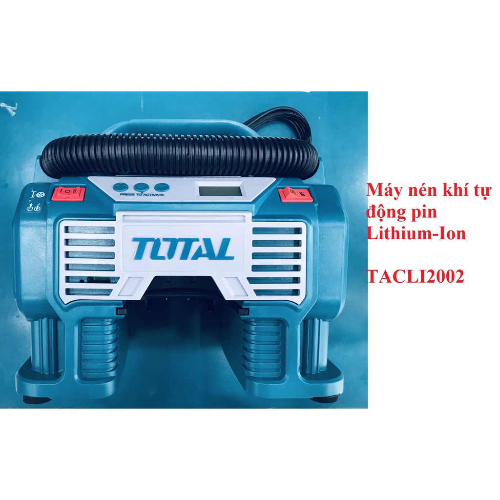 20V Máy nén khí tự động dùng pin Lithium TACLI2002 (KHÔNG KÈM PIN VÀ CỤC SẠC)