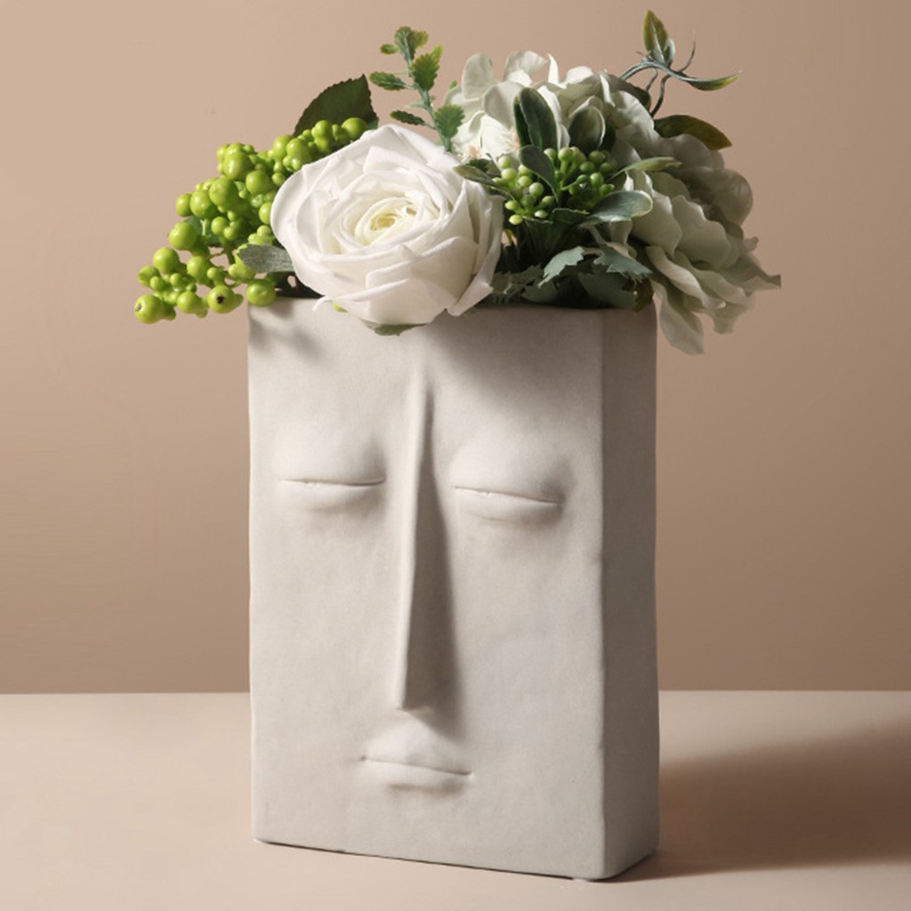 Bình cắm hoa hình con chim bằng sứ