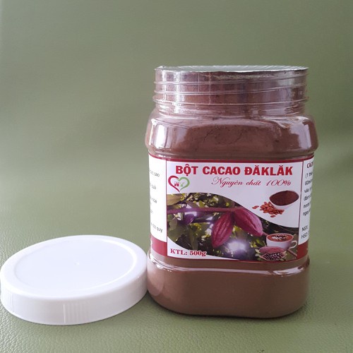 Bột Cacao Nguyên Chất Đăk Lăk Loại 1 - Bột Ca cao 500gr