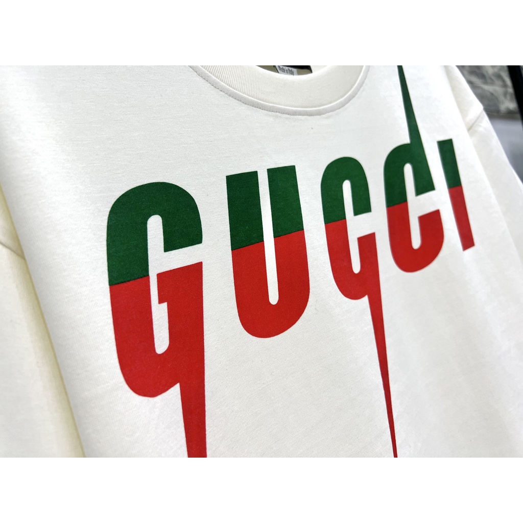 ÁO THUN TAY LỠ GU*CCI , ÁO THUN NAM NỮ UNISEX FORM RỘNG BASIC