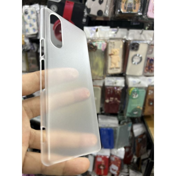 Ốp lưng Sony Xperia 5 / XZ5 , Xperia 1 nhựa nhám mờ