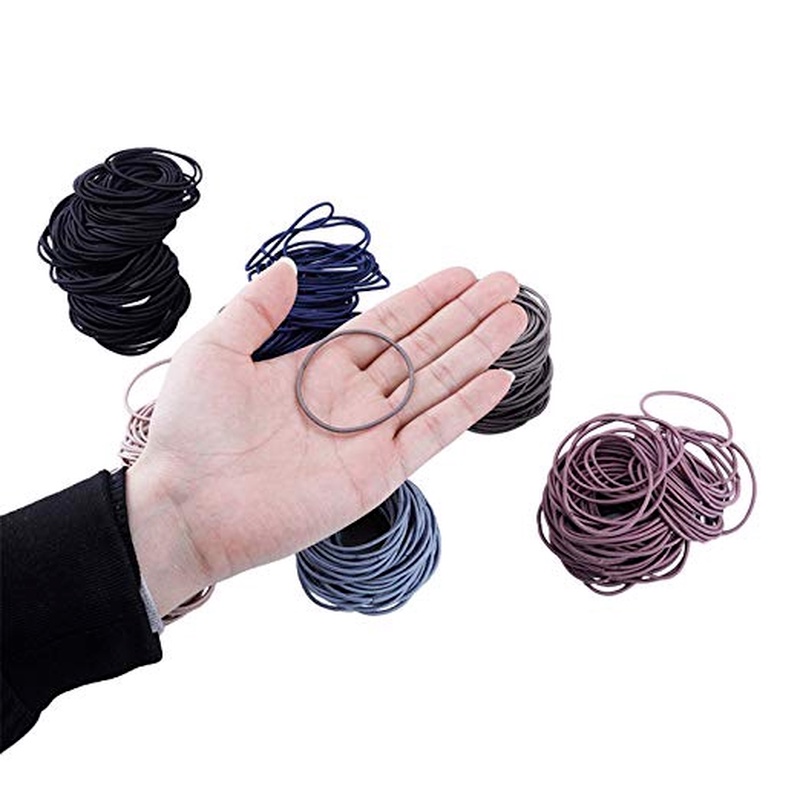 Set 50 Dây Buộc Tóc 5CM Co Giãn Thời Trang Dành Cho Nữ