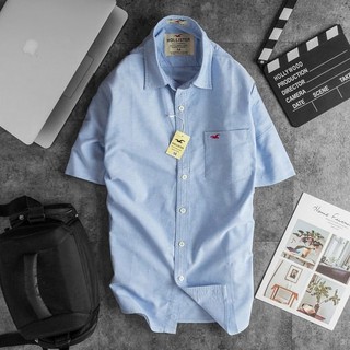 ÁO SƠ MI NAM MÀU XANH NƯỚC