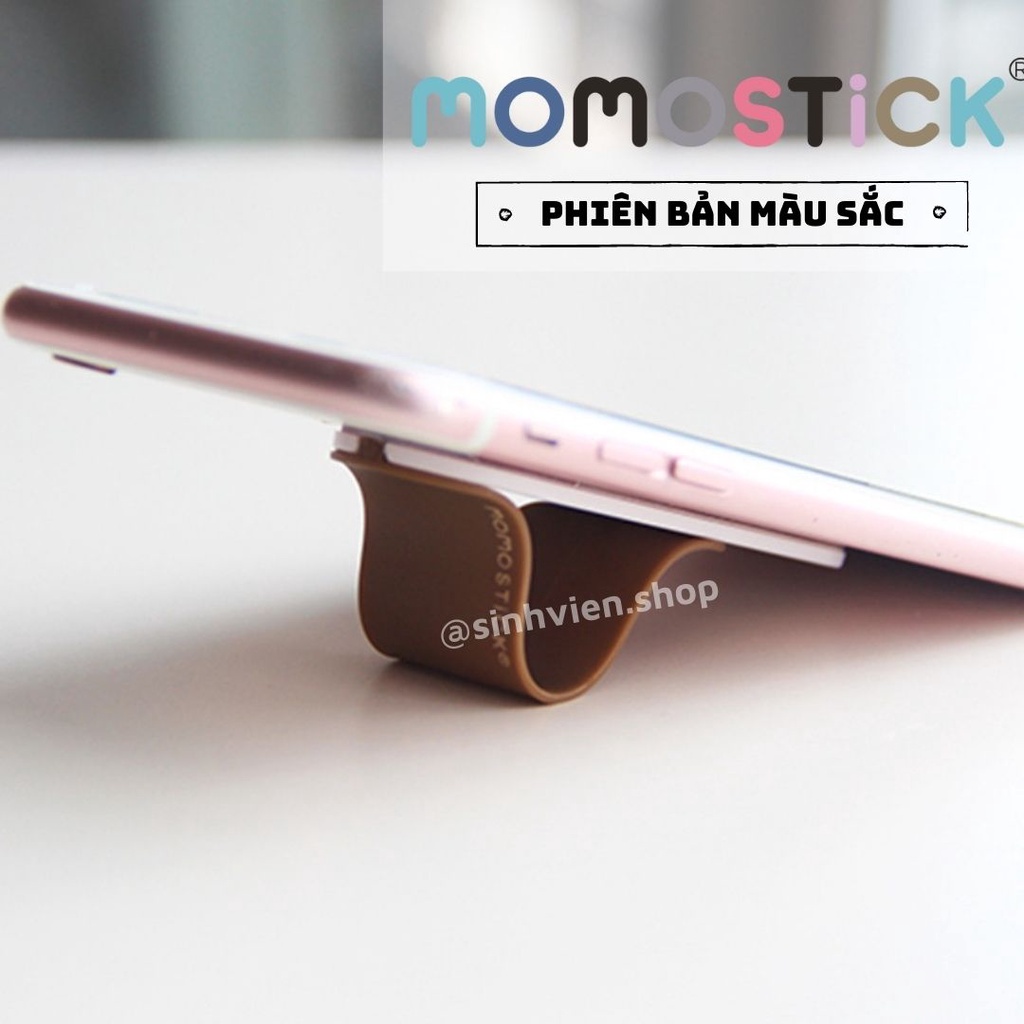 Momostick Matte giá đỡ điện thoại thông minh chống giật, rớt điện thoại phiên bản màu sắc