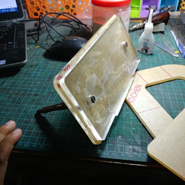 Khuôn vào khóa ví zip dùng trong đồ da thủ công