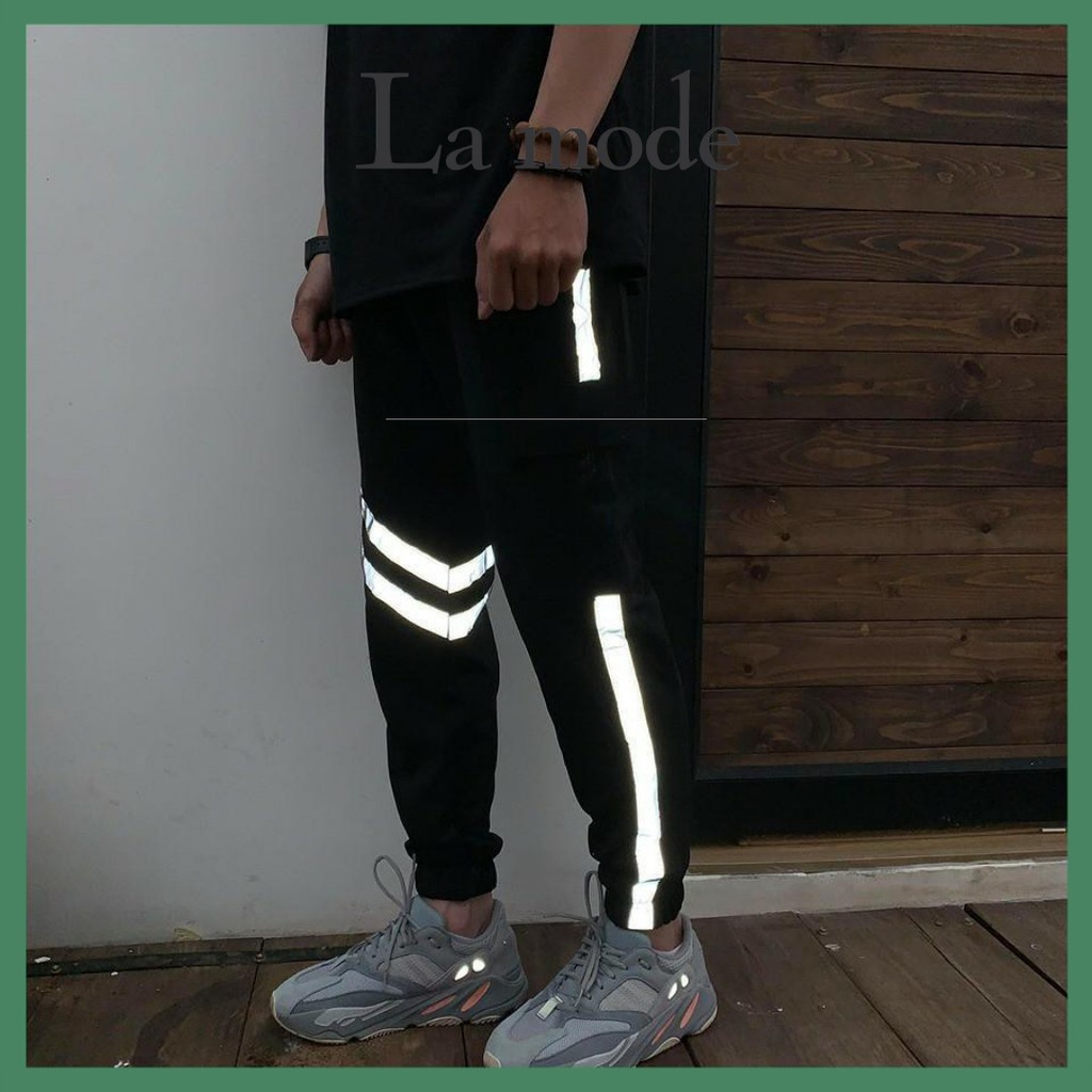 Quần Jogger Nam Nữ Phản Quang Túi Hộp UNISEX - Quần Dài Thể Thao Vải Thun Nhảy Dance - La mode | BigBuy360 - bigbuy360.vn