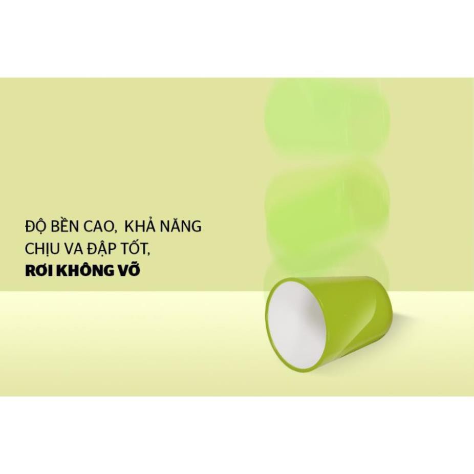 CỐC UỐNG NƯỚC CÁCH NHIỆT MÀU TRẮNG 2 LỚP SUNHOUSE BIOZONE 310ML, NHỰA NGUYÊN SINH CAO CẤP NHẬP KHẨU HÀN QUỐC.