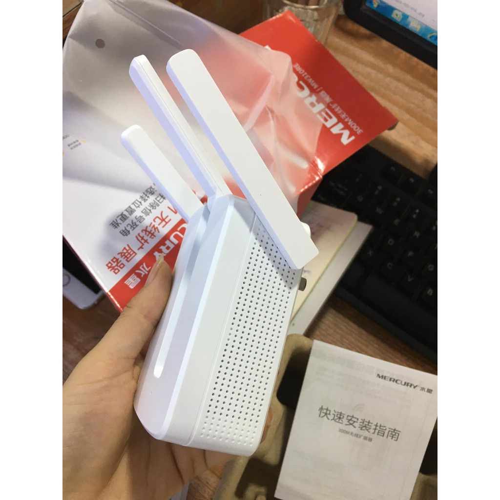 KÍCH WIFI 3 RÂU MERCURY - KÍCH SÓNG CỰC MẠNH - AN TOÀN KHI SỬ DỤNG - SIÊU BỀN