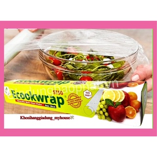 Màng bọc thực phẩm King Wrap 450 - Food Wrap 250  an toàn cho sức khoẻ