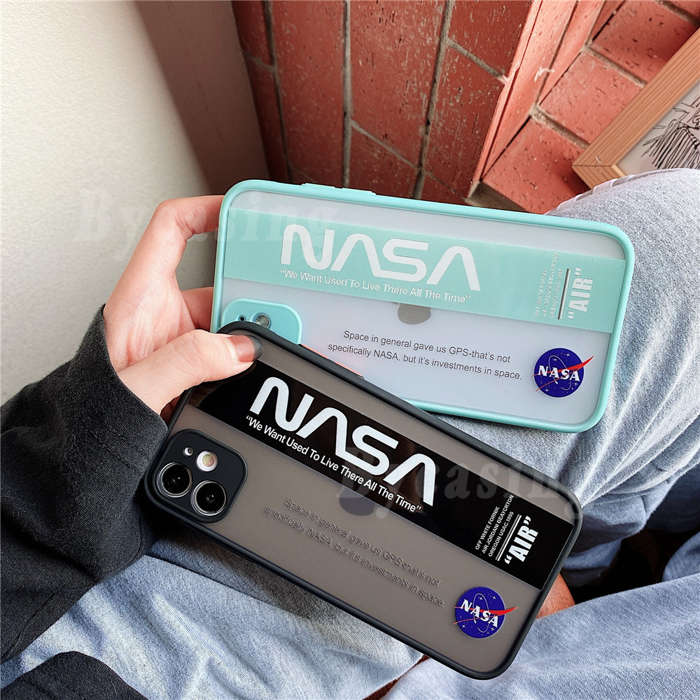 Ốp điện thoại họa tiết NASA thời trang cho Samsung Galaxy A02S A12 A10S A11 A20S A50S A20 A30 A51 A71 S20 Fe J2 Prime J7 Prime | BigBuy360 - bigbuy360.vn
