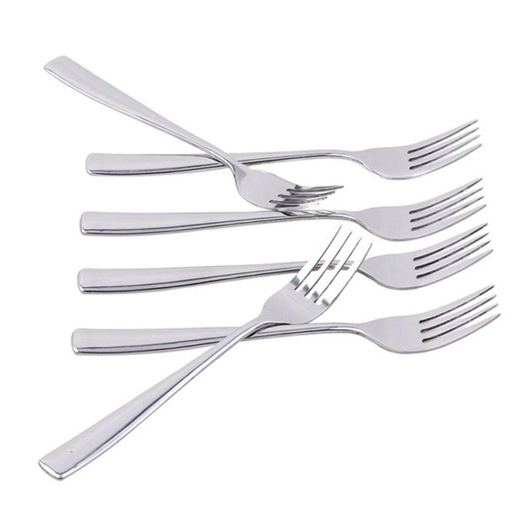 ELLSWORTH Bộ 6 Nĩa Ăn Tráng Miệng Bằng Thép Không Gỉ
